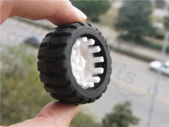 Wheel smart car rubber 43x19x3mm